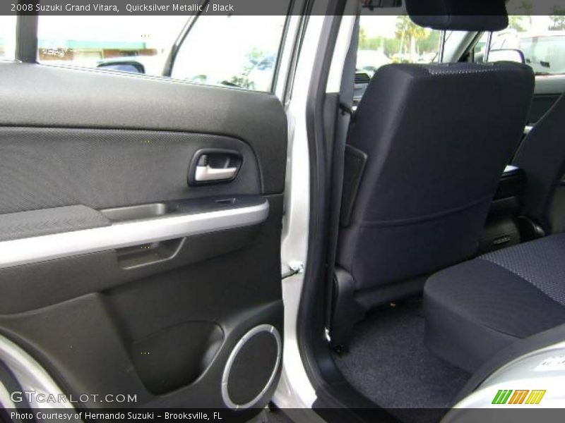 Quicksilver Metallic / Black 2008 Suzuki Grand Vitara