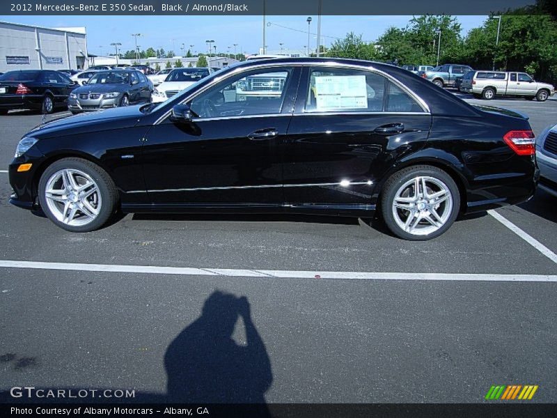 Black / Almond/Black 2012 Mercedes-Benz E 350 Sedan
