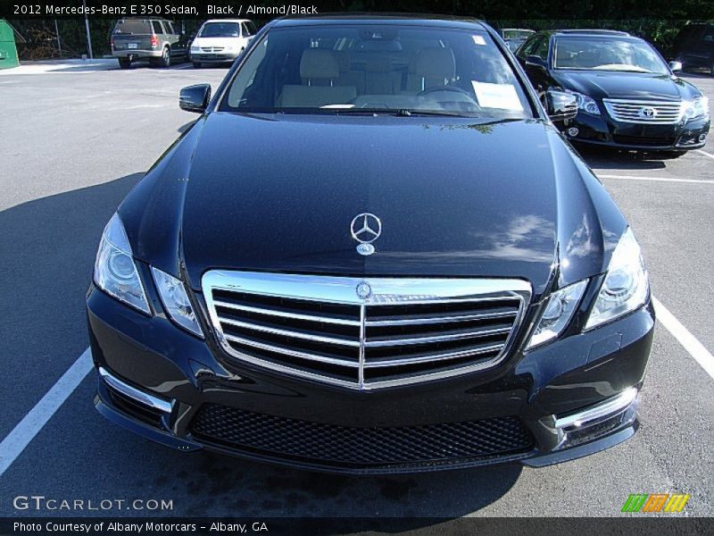 Black / Almond/Black 2012 Mercedes-Benz E 350 Sedan