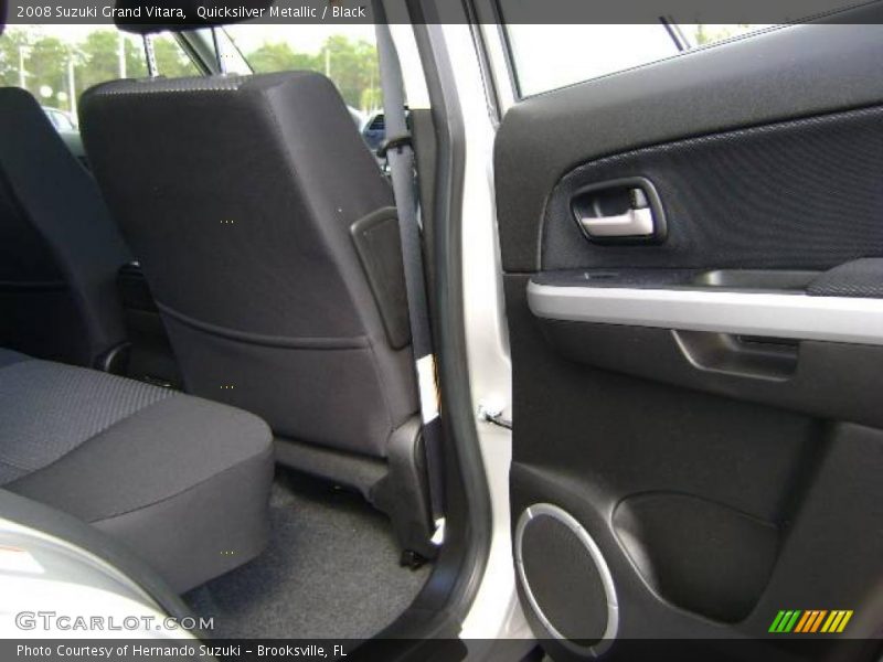Quicksilver Metallic / Black 2008 Suzuki Grand Vitara