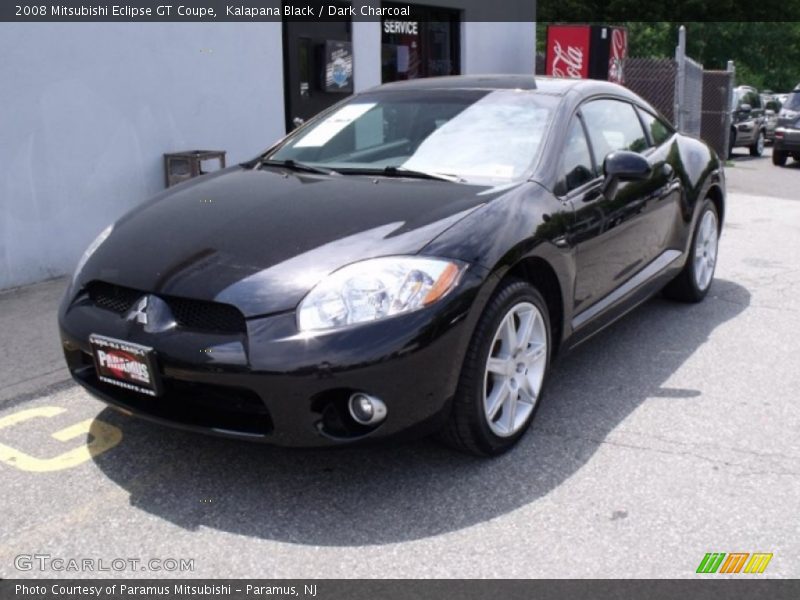 Kalapana Black / Dark Charcoal 2008 Mitsubishi Eclipse GT Coupe