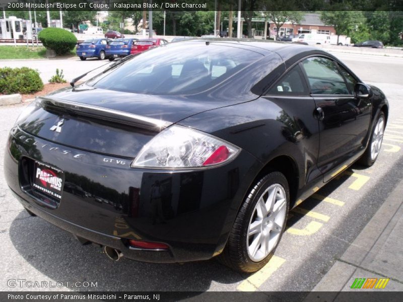 Kalapana Black / Dark Charcoal 2008 Mitsubishi Eclipse GT Coupe