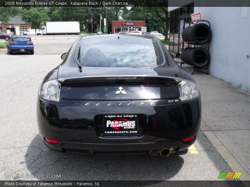 Kalapana Black / Dark Charcoal 2008 Mitsubishi Eclipse GT Coupe