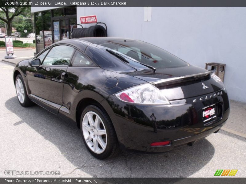 Kalapana Black / Dark Charcoal 2008 Mitsubishi Eclipse GT Coupe