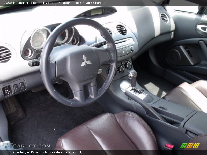 Kalapana Black / Dark Charcoal 2008 Mitsubishi Eclipse GT Coupe