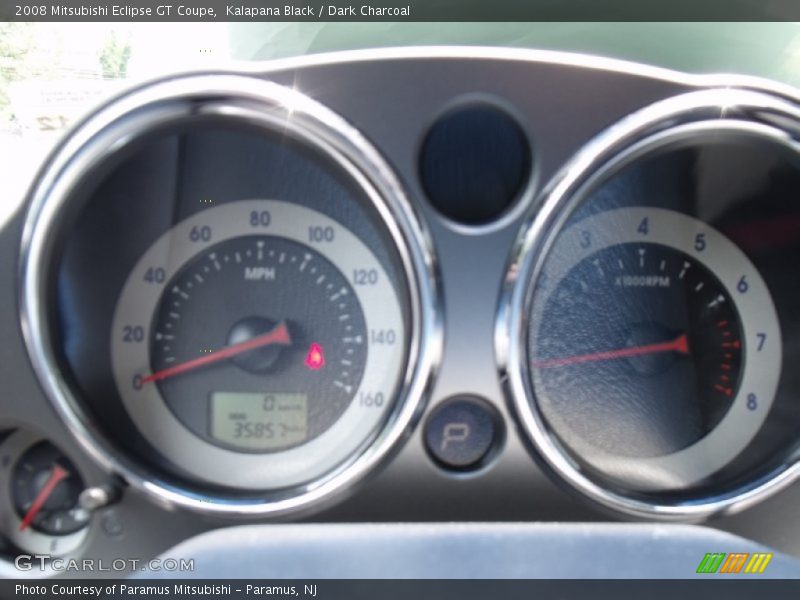 Kalapana Black / Dark Charcoal 2008 Mitsubishi Eclipse GT Coupe