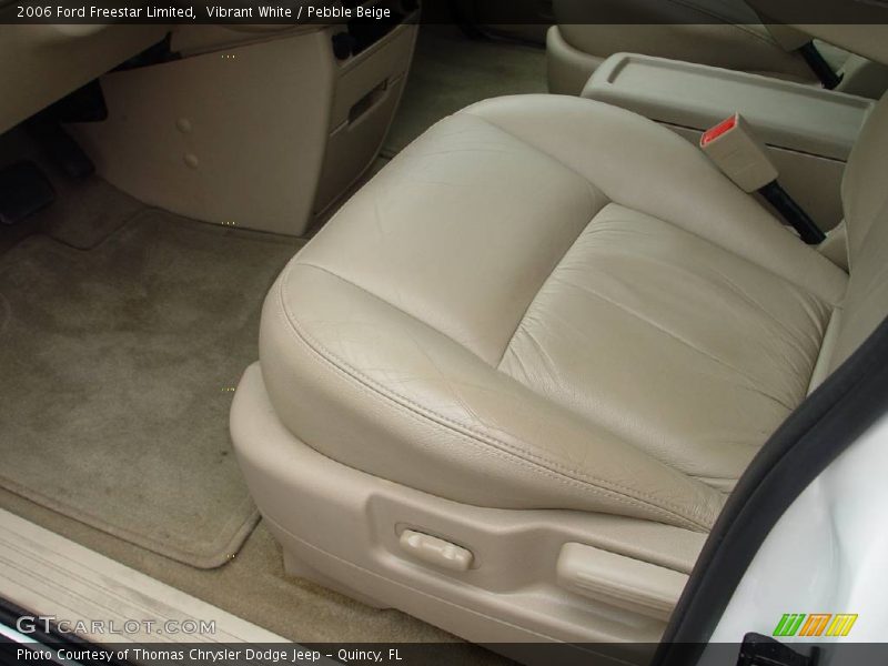 Vibrant White / Pebble Beige 2006 Ford Freestar Limited