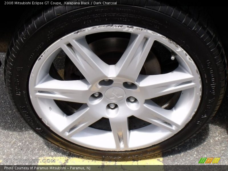Kalapana Black / Dark Charcoal 2008 Mitsubishi Eclipse GT Coupe
