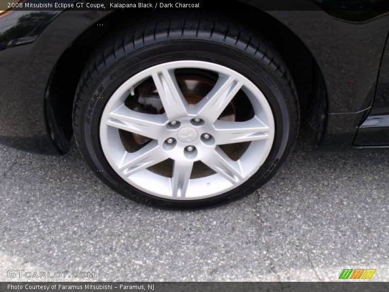 Kalapana Black / Dark Charcoal 2008 Mitsubishi Eclipse GT Coupe
