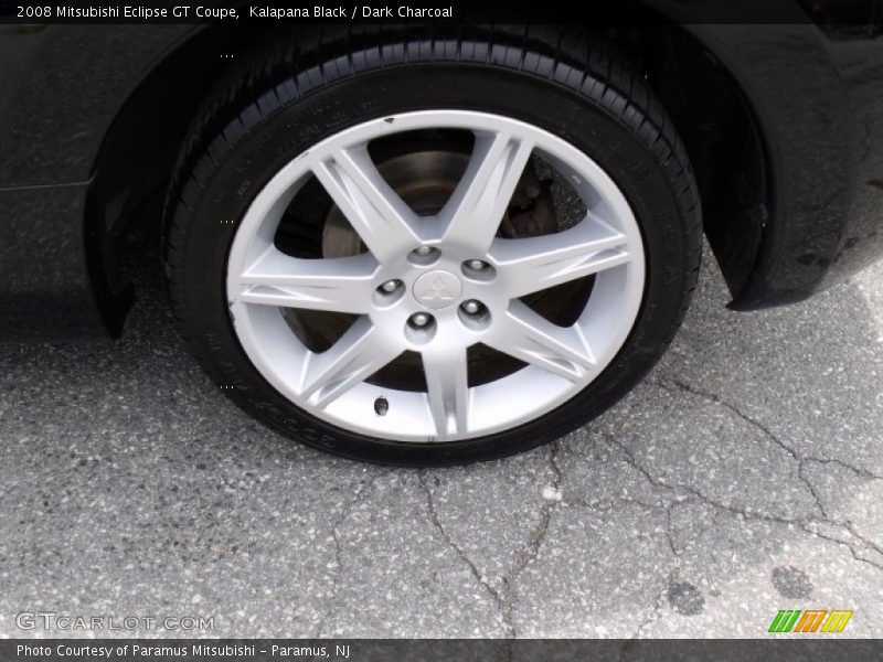 Kalapana Black / Dark Charcoal 2008 Mitsubishi Eclipse GT Coupe
