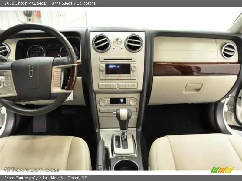 White Suede / Light Stone 2008 Lincoln MKZ Sedan