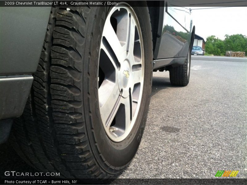 Graystone Metallic / Ebony 2009 Chevrolet TrailBlazer LT 4x4