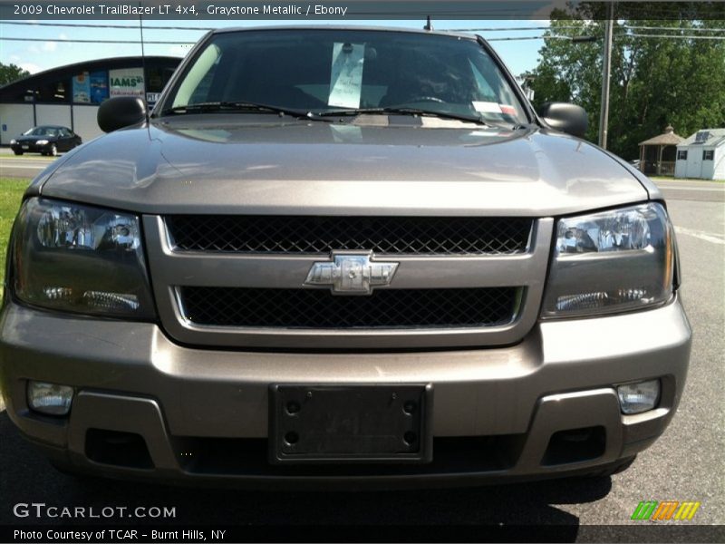 Graystone Metallic / Ebony 2009 Chevrolet TrailBlazer LT 4x4