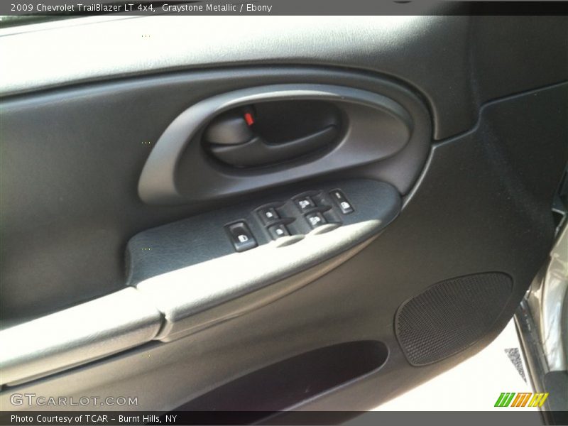 Graystone Metallic / Ebony 2009 Chevrolet TrailBlazer LT 4x4