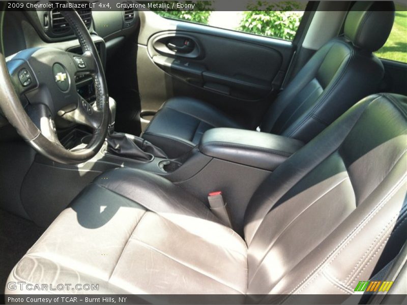 Graystone Metallic / Ebony 2009 Chevrolet TrailBlazer LT 4x4