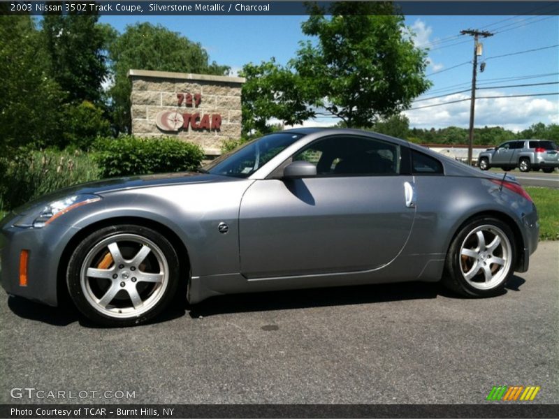 Silverstone Metallic / Charcoal 2003 Nissan 350Z Track Coupe