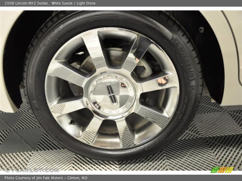 White Suede / Light Stone 2008 Lincoln MKZ Sedan
