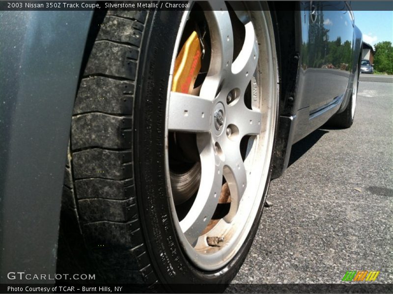 Silverstone Metallic / Charcoal 2003 Nissan 350Z Track Coupe