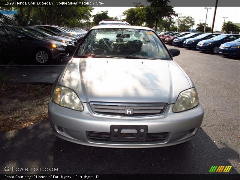 Vogue Silver Metallic / Gray 1999 Honda Civic LX Sedan