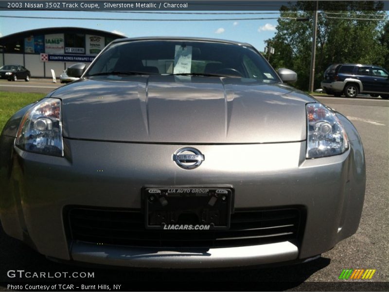 Silverstone Metallic / Charcoal 2003 Nissan 350Z Track Coupe