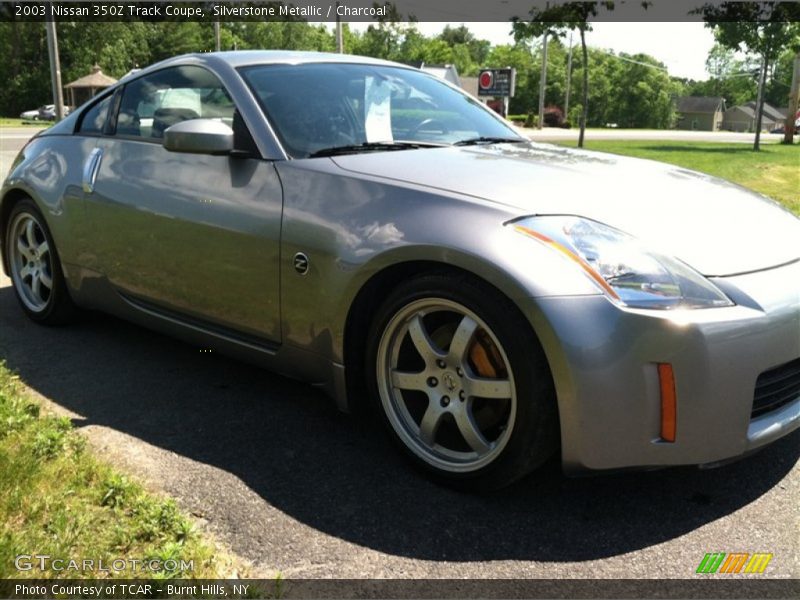 Silverstone Metallic / Charcoal 2003 Nissan 350Z Track Coupe