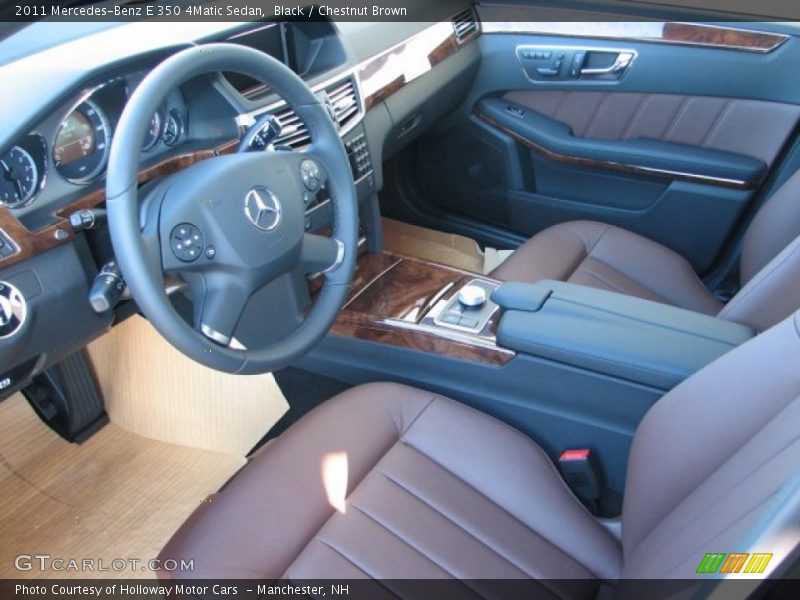  2011 E 350 4Matic Sedan Chestnut Brown Interior