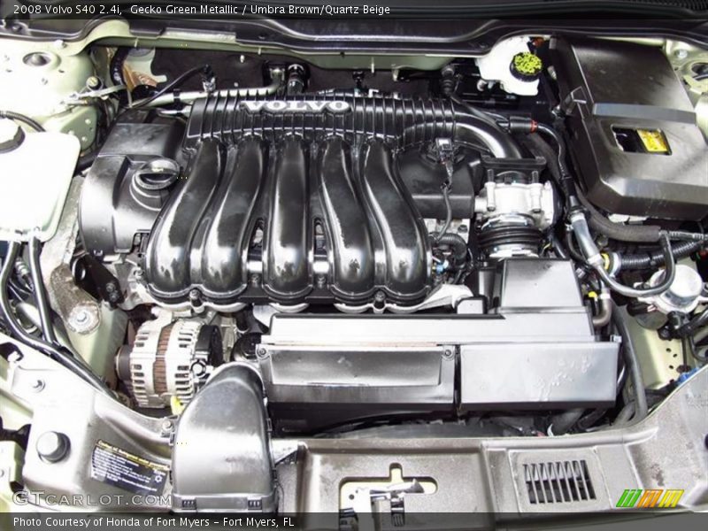  2008 S40 2.4i Engine - 2.4L DOHC 20V VVT Inline 5 Cylinder