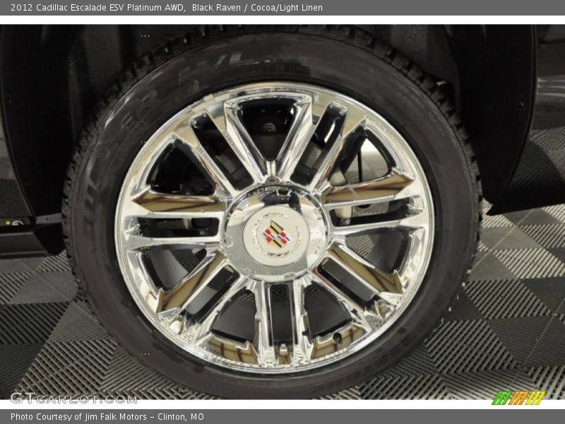  2012 Escalade ESV Platinum AWD Wheel