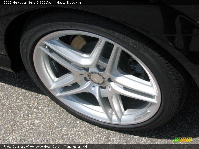 Black / Ash 2012 Mercedes-Benz C 300 Sport 4Matic