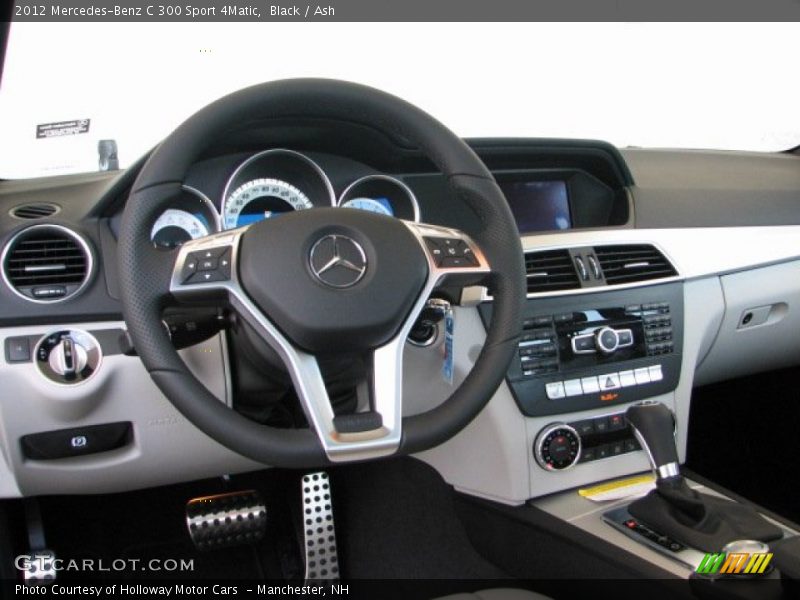 Black / Ash 2012 Mercedes-Benz C 300 Sport 4Matic