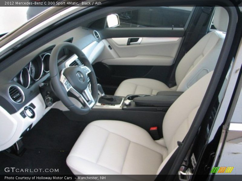 Black / Ash 2012 Mercedes-Benz C 300 Sport 4Matic