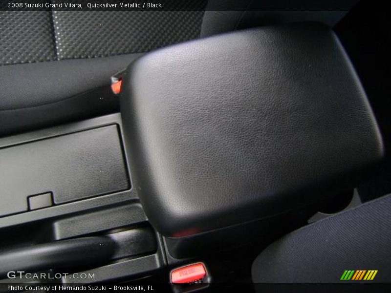 Quicksilver Metallic / Black 2008 Suzuki Grand Vitara
