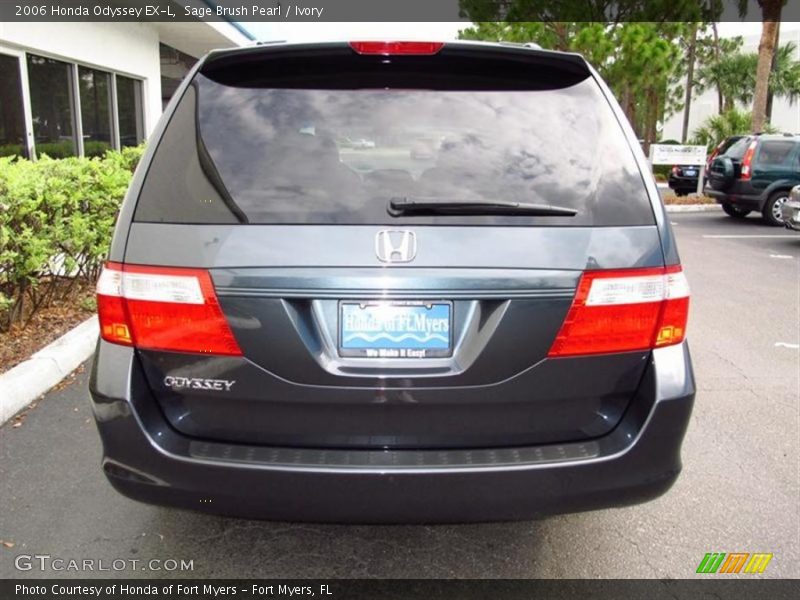 Sage Brush Pearl / Ivory 2006 Honda Odyssey EX-L
