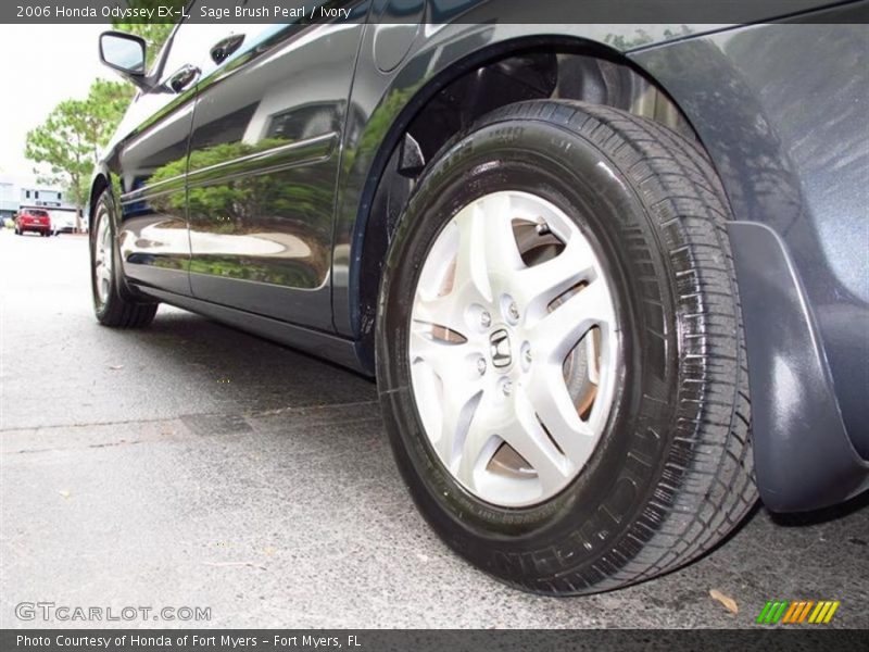 Sage Brush Pearl / Ivory 2006 Honda Odyssey EX-L
