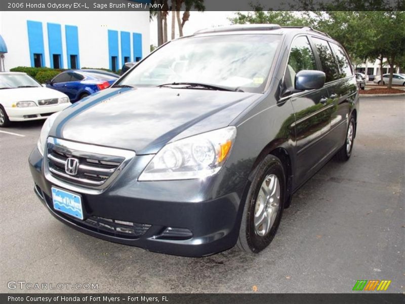 Sage Brush Pearl / Ivory 2006 Honda Odyssey EX-L
