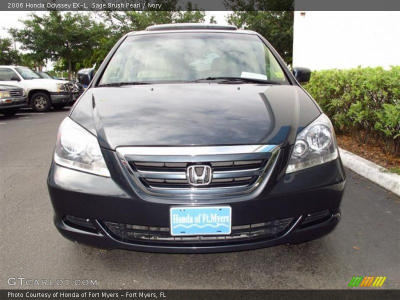 Sage Brush Pearl / Ivory 2006 Honda Odyssey EX-L