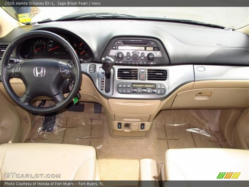 Sage Brush Pearl / Ivory 2006 Honda Odyssey EX-L