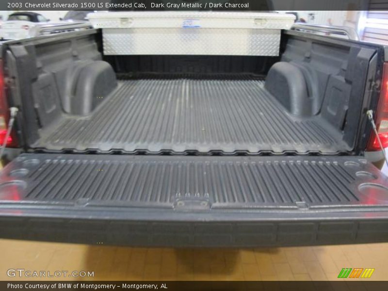 Dark Gray Metallic / Dark Charcoal 2003 Chevrolet Silverado 1500 LS Extended Cab