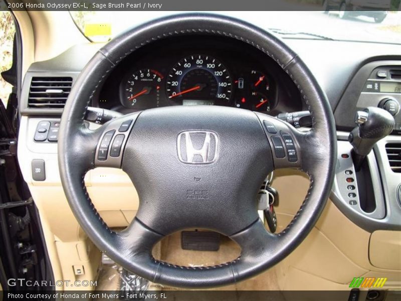 Sage Brush Pearl / Ivory 2006 Honda Odyssey EX-L
