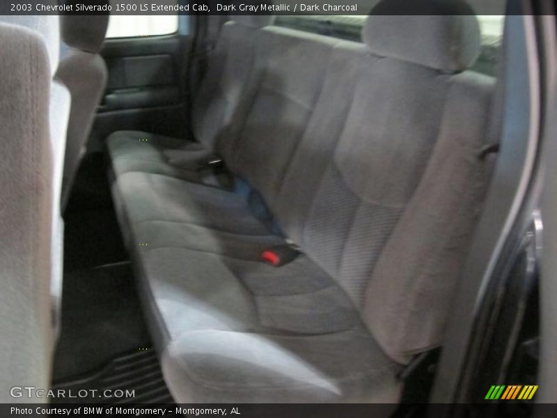 Dark Gray Metallic / Dark Charcoal 2003 Chevrolet Silverado 1500 LS Extended Cab