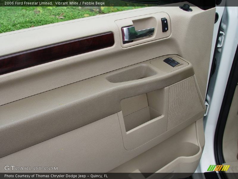 Vibrant White / Pebble Beige 2006 Ford Freestar Limited
