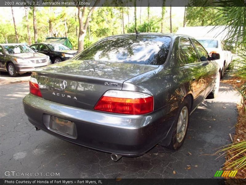 Anthracite Metallic / Ebony 2003 Acura TL 3.2