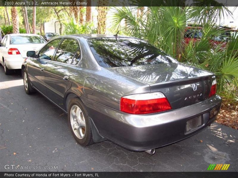 Anthracite Metallic / Ebony 2003 Acura TL 3.2