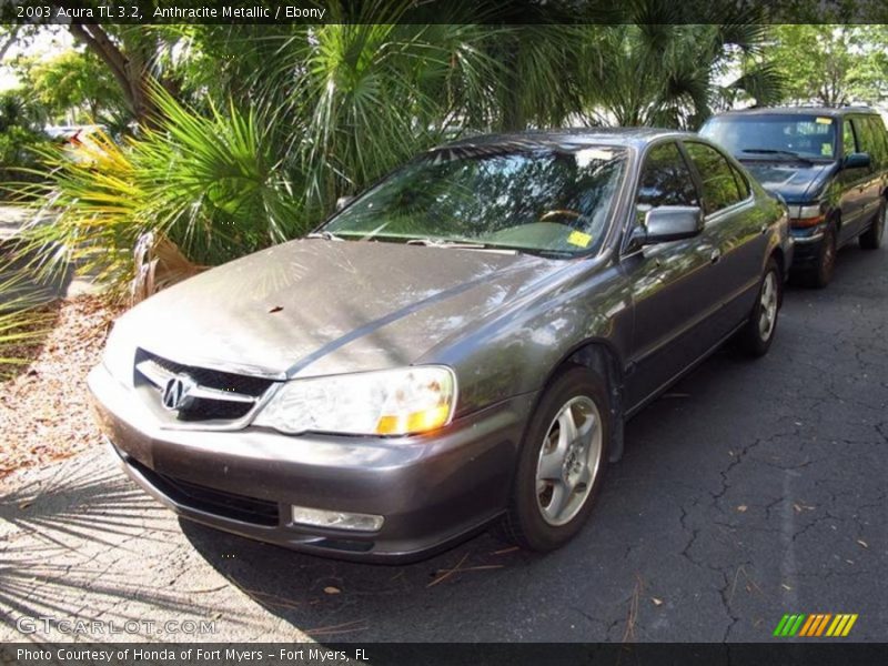 Anthracite Metallic / Ebony 2003 Acura TL 3.2