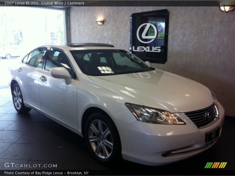 Crystal White / Cashmere 2007 Lexus ES 350