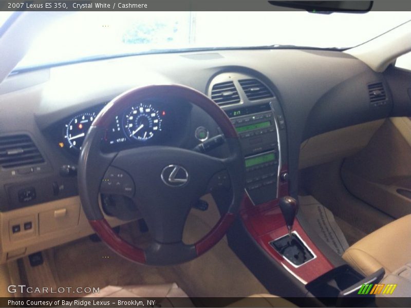 Crystal White / Cashmere 2007 Lexus ES 350