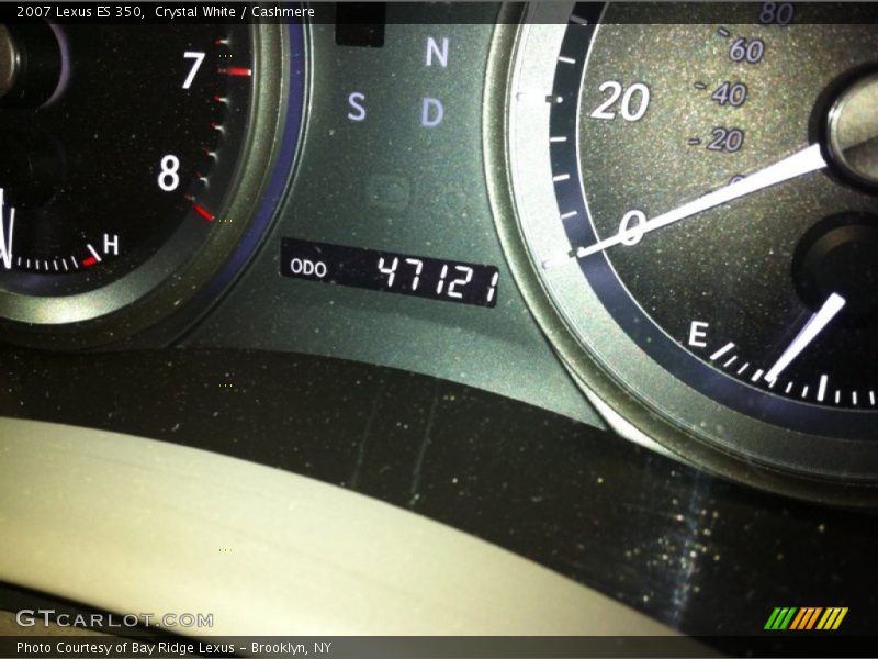Crystal White / Cashmere 2007 Lexus ES 350