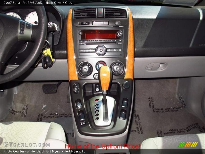Black Onyx / Gray 2007 Saturn VUE V6 AWD