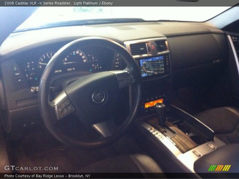 Light Platinum / Ebony 2008 Cadillac XLR -V Series Roadster