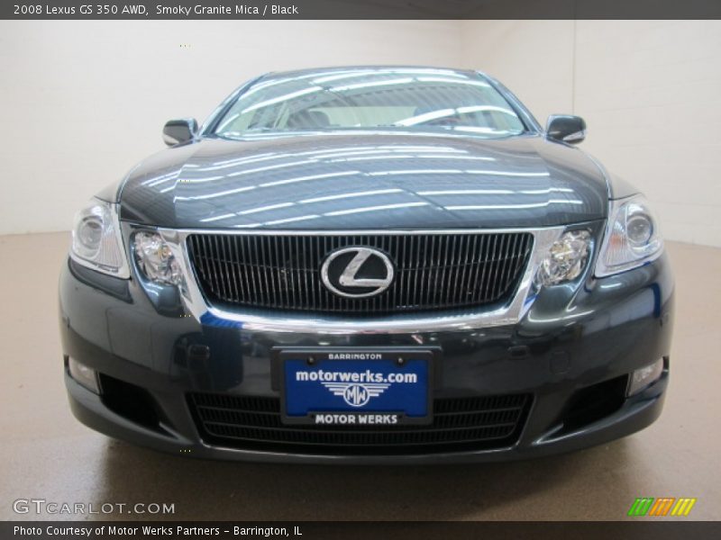 Smoky Granite Mica / Black 2008 Lexus GS 350 AWD